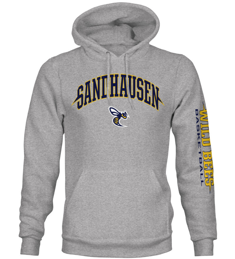 SandhausenWildBees-Hoodie-Logo