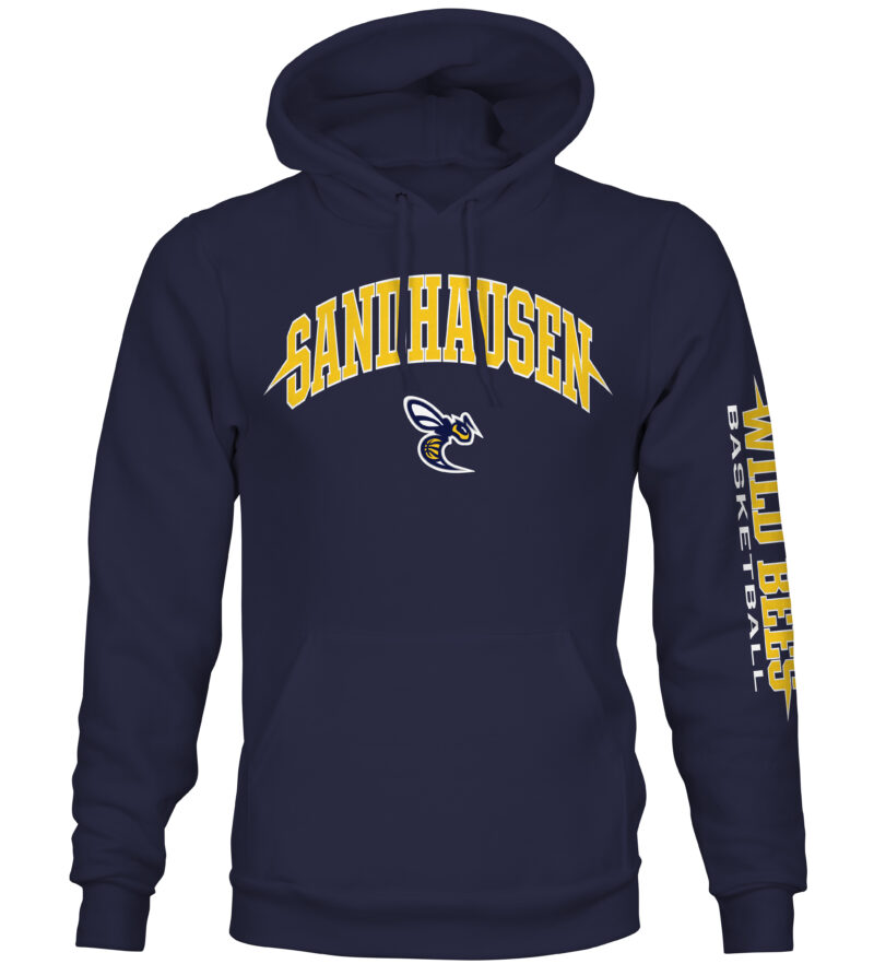 SandhausenWildBees-Hoodie-Logo – Bild 2