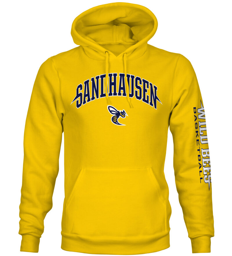 SandhausenWildBees-Hoodie-Logo – Bild 3