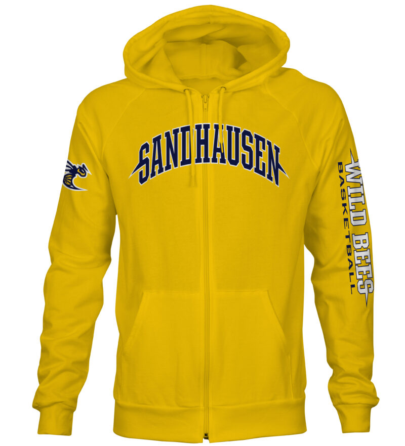 SandhausenWildBees-Zipper-Logo – Bild 3